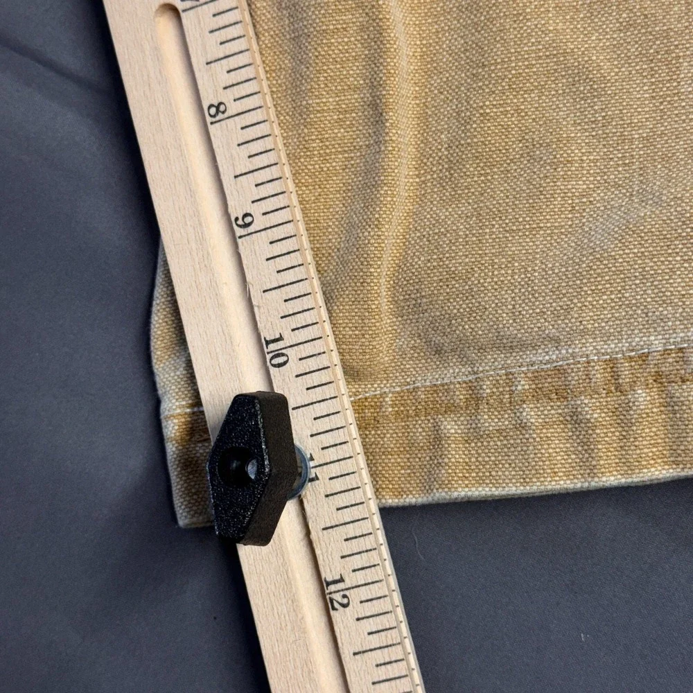 Timberland Mens‎ Canvas Carpenter Shorts Tan Khaki Cotton Relaxed Fit 36 Waist